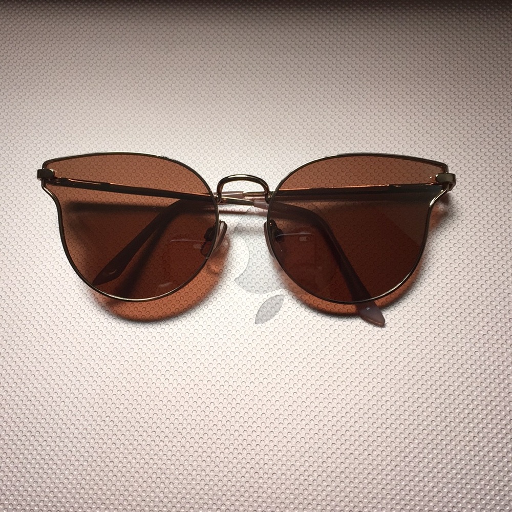 Asos Cat eye Light Pink/peach sunglasses